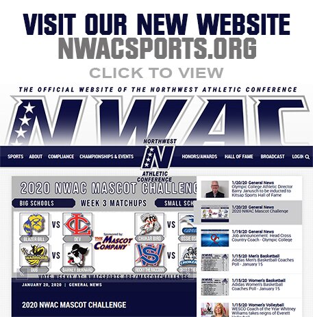 NWAC has a new site: Click here to visit nwacsports.org